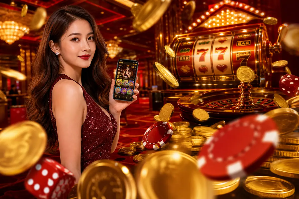 wega888 casino meja live dealer baccarat